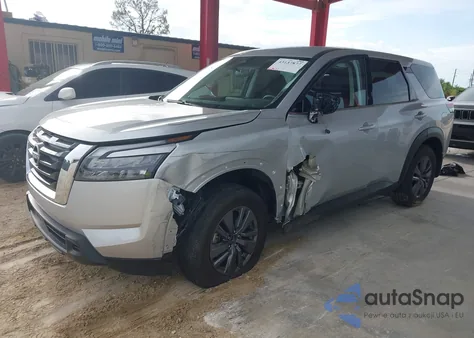 2025 Nissan Pathfinder S Fwd z USA, uszkodzony, nr VIN 5N1DR3AA9SC219276
